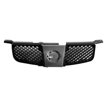 Grille Assembly Chrome/Black for Nissan Sentra SE-R SE-R Spec V 2004-2005