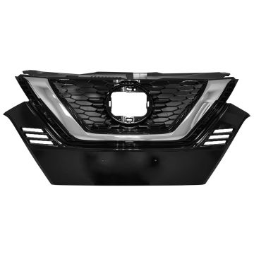 Grille Assembly w/o Front View Camera w/o Emblem for Nissan Qashqai Rogue Sport
