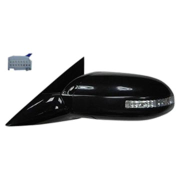 Door Mirror Assembly Left Power w/o Premium Pkg w/Signal Lamp for Nissan Maxima SV 2009-2014