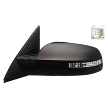 Door Mirror Assembly Left w/Convenience Pkg w/Signal Lamp for Nissan Altima Sedan 2007-2011