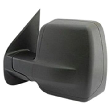 Door Mirror Assembly Left Manual w/o Towing Pkg w/Textured Cap for Nissan NV1500 S 2012-2021