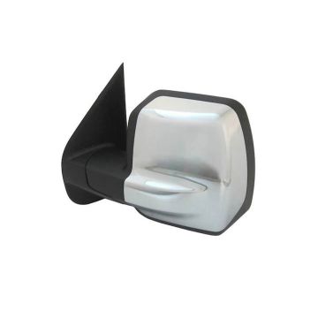 Door Mirror Assembly Left Power Heated w/o Towing Pkg w/Chrome Cap for Nissan NV1500 NV2500 NV3500