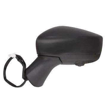 Door Mirror Assembly Left Heated w/Side View Camera w/Covers for Nissan Versa Note S SL SV SR S Plus 2015-2017