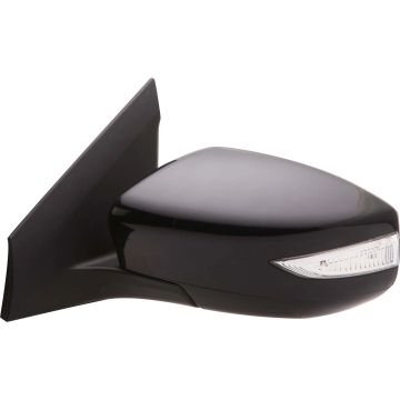 Door Mirror Assembly Left Power Non-Heated w/Signal Lamp w/Cover for Nissan Sentra 2016-2019