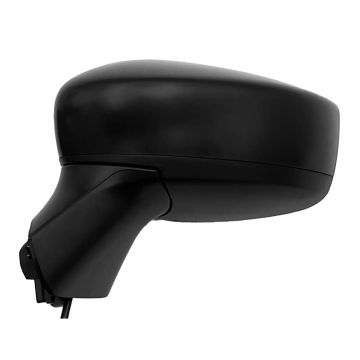 Door Mirror Left Non-Heated w/Cover Textured for Nissan Versa S 2020-2024