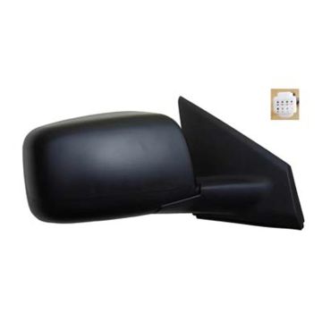 Door Mirror Assembly Right Power Heated w/o Side View Camera w/Cover for Nissan Rogue Rogue Select