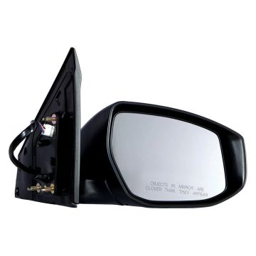 Door Mirror Assembly Right Power Heated w/Signal Lamp w/Cover for Nissan Sentra 2013