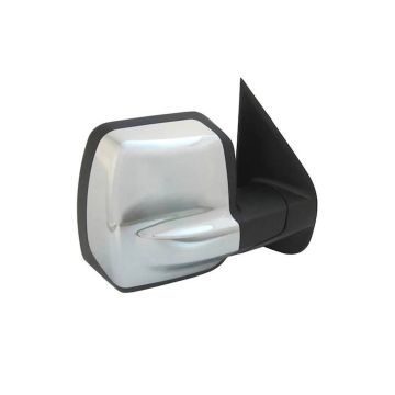 Door Mirror Assembly Right Power Heated w/o Towing Pkg w/Chrome Cap for Nissan NV1500 NV2500 NV3500