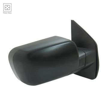 Door Mirror Assembly Right Textured/PTM Textured w/o Towing Pkg for Nissan TITAN SE SV 2010-2015