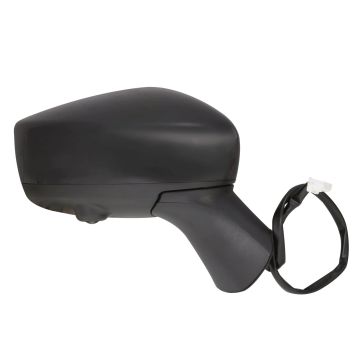 Door Mirror Assembly Right Heated w/Side View Camera w/Covers for Nissan Versa Note S SL SV SR S Plus 2015-2017