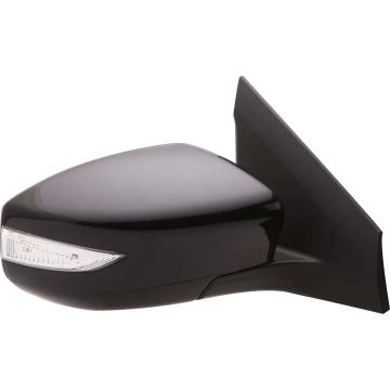 Door Mirror Assembly Right Power Non-Heated w/Signal Lamp w/Cover for Nissan Sentra 2016-2019