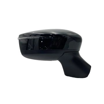 Door Mirror Right w/Signal Lamp Heated w/Cover Textured for Nissan Versa SR 2020-2022