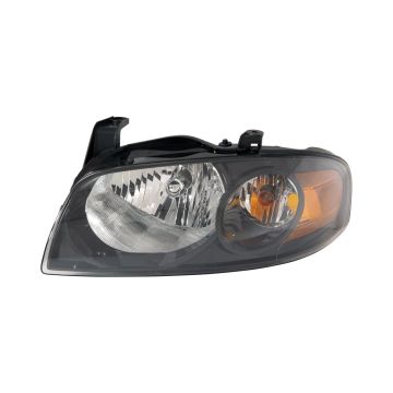 Headlight Assembly Composite Left w/Black Bezel for Nissan Sentra SE-R SE-R Spec V 2004-2006