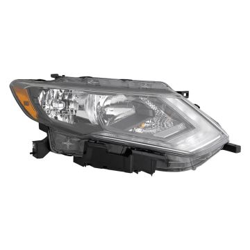 Headlight Assembly Composite Right Halogen for Nissan Rogue 2017-2020