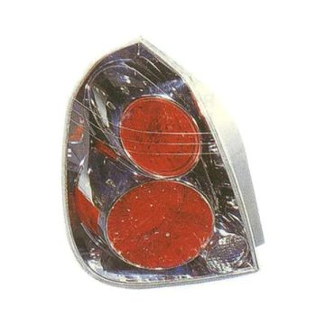 Tail Light Assembly Left w/Chrome Rim for Nissan Altima S SL SE Base 2005-2006