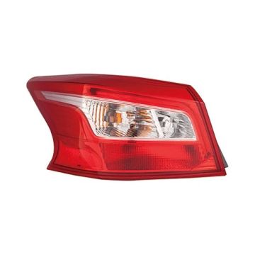Tail Light Assembly Left Outer for Nissan Sentra 2016-2019