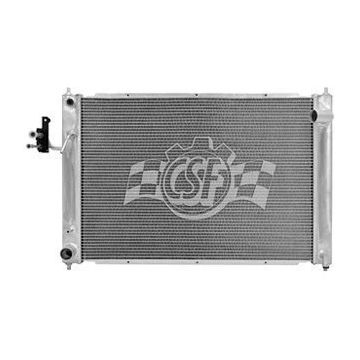 Radiator & Condenser Combo Assembly for INFINITI G35 G37 Nissan 370Z