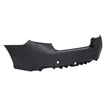 Bumper Cover Rear w/o Rear Object Sensors Primed for Subaru WRX 2015-2021