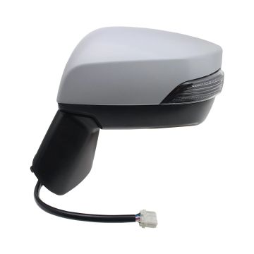 Door Mirror Assembly Left w/Signal Lamps Power Heated w/Covers for Subaru Crosstrek Impreza WRX XV Crosstrek