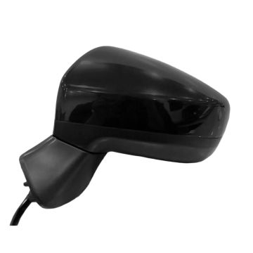 Door Mirror Left Heated w/o BSD w/o Signal Lamp w/Covers PTM & Black for Subaru Impreza Sedan Hatchback 2017-2023