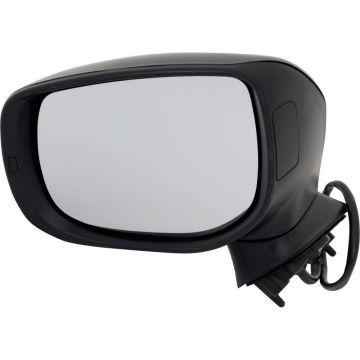 Door Mirror Left Non-Heated w/o Signal Lamp w/Cover Textured for Subaru Forester 2019-2024