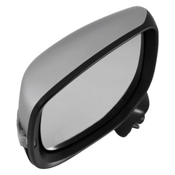 Door Mirror Left w/Signal Lamp w/BSD w/Memory w/Cover Satin Chrome for Subaru Forester 2019-2021