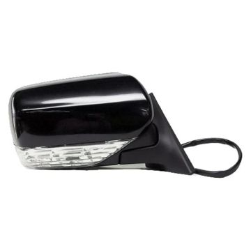 Door Mirror Assembly Right Power Heated w/Signal Smooth Black for Subaru Forester 2005-2008