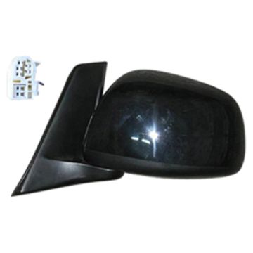 Door Mirror Assembly Left Power Non-Heated Black (Code ZJ3) for Suzuki SX4 2007-2011