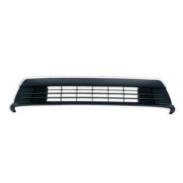Bumper Cover Grille Front w/o Fog Lamps for Toyota Prius Plug-In 2012-2015