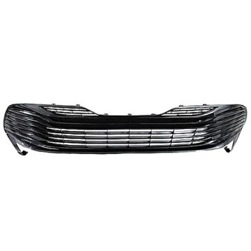 Bumper Cover Grille Front North America Built for Toyota Camry L LE 2018-2020