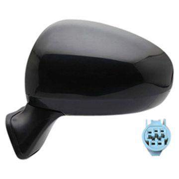 Door Mirror Assembly Left Power Heated Foldaway w/o Signal Lamps Type G&S for Toyota Prius 2010-2015