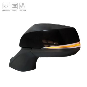Door Mirror Assembly Left w/o Side View Camera w/o Memory w/o BSD w/Cover for Toyota Highlander 2020-2023
