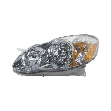Headlight Assembly Composite Left for Toyota Matrix 2003-2008