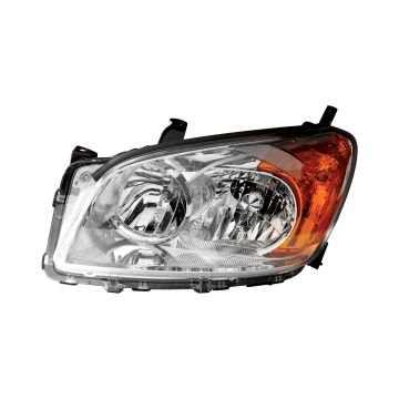 Headlight Assembly Composite Left Lens/Housing Only Japan Built for Toyota RAV4 Limited Base 2009-2012
