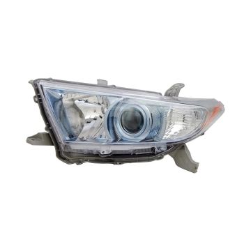 Headlight Lens Housing Left for Toyota Highlander Hybrid Limited Hybrid 2011-2013