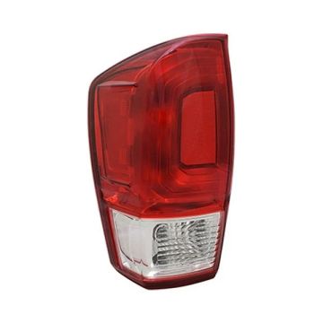 Tail Light Assembly Left Red Bezel for Toyota Tacoma SR SR5 2016-2017