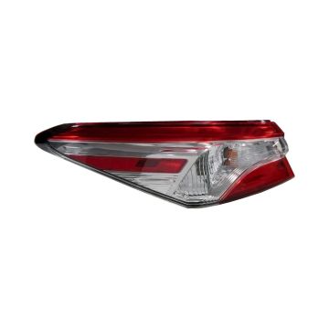 Tail Light Assembly Left Outer North America Built for Toyota Camry L LE Hybrid LE 2018-2020
