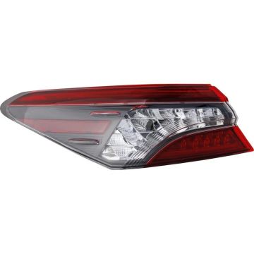 Tail Light Assembly Left Outer w/o TRD Pkg for Toyota Camry Hybrid XLE Hybrid XSE XSE XLE 2021-2024