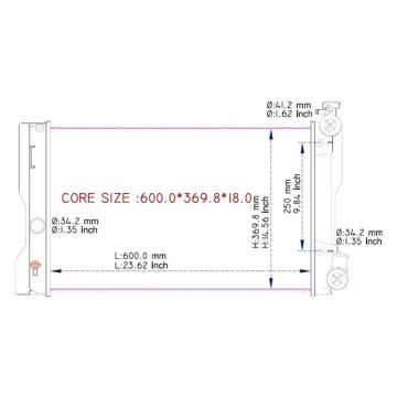 Radiator Canada Built for Toyota Corolla Matrix