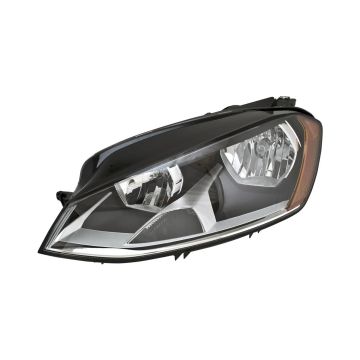 Headlight Assembly Composite Left Halogen From 6-30-14 for Volkswagen Golf GTI