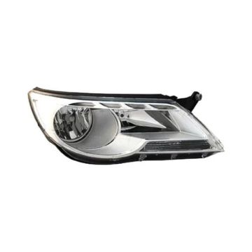 Headlight Assembly Composite Right Halogen From VIN 902501 for Volkswagen Tiguan 2009-2011