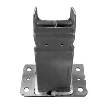 Bumper Bracket Front Left CAPA for Audi A4 S4 A4 Quattro