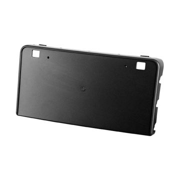 License Plate Bracket Front Gray CAPA for Audi A3 2015-2016
