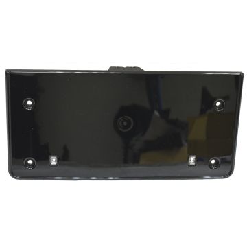 License Plate Bracket Front Glossy Black for Audi A6 A6 Quattro
