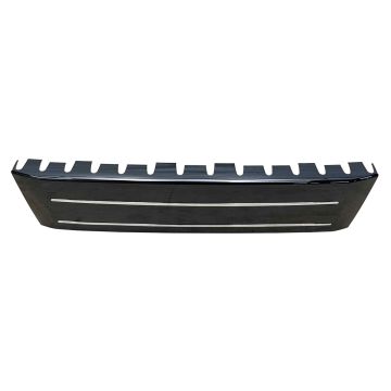 License Plate Bracket Front License Plate Trim w/Park Distance Control Glossy Black for Audi Q5 2013-2017