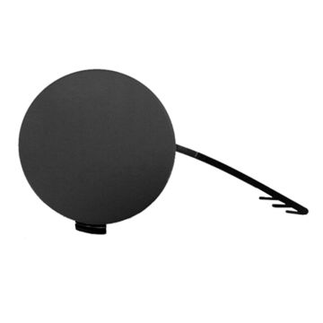 Tow Hook Cover Rear w/o S-Line Pkg for Audi A4 Sedan 2009-2016