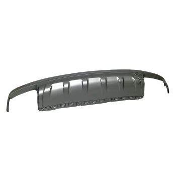 Bumper Valance / Grille Kit Rear Silver w/o S-Line Pkg w/o Trailer Hitch Panel Primed for Audi Q7 2017-2022