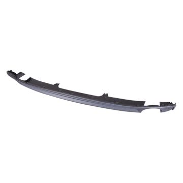 Bumper Valance / Grille Kit Rear w/S-Line Pkg Single Pipe Matte Black Panel CAPA for Audi A4 2017-2018