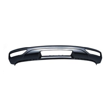 Bumper Valance / Grille Kit Rear Lower Diffuser Dark Chrome Panel for Audi Q3 2019-2023