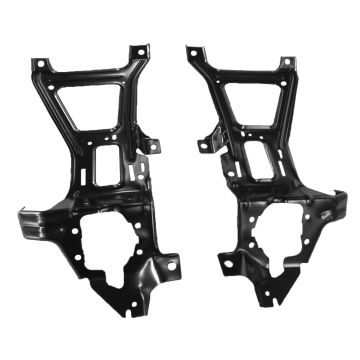 Bumper Bracket Set Front 1 Piece Bumper Side Bracket Kit Includes LH/RH Side CAPA for Ram 1500 Rebel 2015-2018